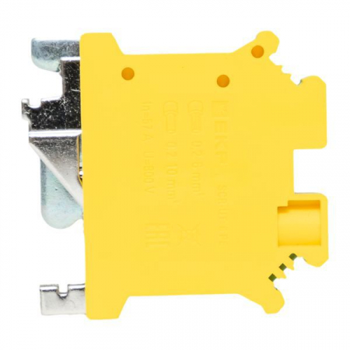 Колодка клеммная винтовая 6 UT земля EKF scr-ut-6-pe фото 4