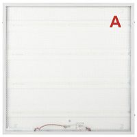 Светильник светодиодный SPO-6-36-6K-P-EM 36Вт 6500К 595х595 призма со встроен. БАП 1ч 20% Проектный Эра Б0065299
