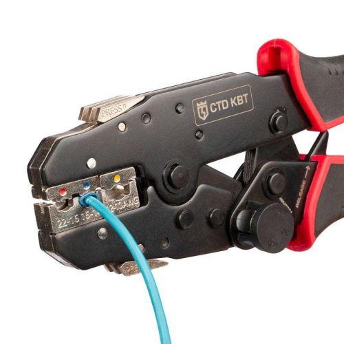 Пресс-клещи с набором матриц CTD+5 серия QUICK PRO КВТ 101859 фото 14