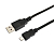 Шнур micro USB (male) - USB-A (male) 3м черн. Rexant 18-1166-2