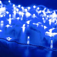 Гирлянда светодиодная ARD-STRING-CLASSIC-10000-CLEAR-100LED-FLASH BLUE230В 7Вт IP65 Ardecoled 025788