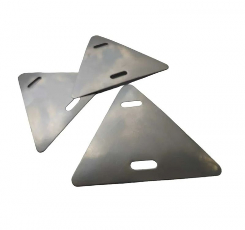 Бирка кабельная У-136 62х55мм INOX (треугольник) (уп.5шт) Промрукав PR08.29501