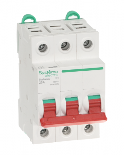 Выключатель нагрузки 3п 25А Systeme9 400В SE S9S40325 фото 6