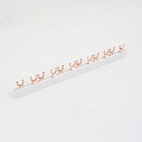 Шина соединительная BBS-MD63 типа FORK 2 полюса 28 присоединений для модульной аппаратуры DKC BBS-MD63F-2P28