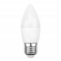 Лампа светодиодная 9.5Вт Свеча (CN) 4000К нейтр. бел. E27 903лм Rexant 604-026