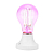 Лампа светодиодная филаментная 11.5Вт A60 грушевидная прозрачная E27 1150лм 0.25% Blue 440-470Nm 0.75% Red 630-670NmK для растений Rexant 604-146
