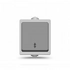 Переключатель проходной 1-кл. Аллегро IP54 сер. UNIVersal 1276