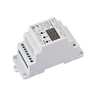 Конвертер SMART-K39-DMX (12-24В 0/1-10V DIN) металл Arlight 028412