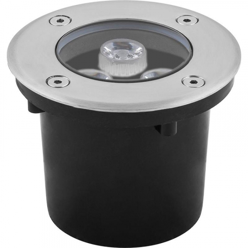 Светильник SP4111 3Вт IP67 100хH80мм RGB 3LED внутр. d70мм тротуарный FERON 32014