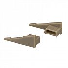 Комплект заглушек SL-MINI-SHELF-H8 OLIVE GREY пластик Arlight 038810