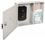 Кросс укомплектованный настенный LC (duplex) 24 порта (OM3) ITK FOBX24-N-24LCUD03