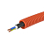 Труба гофрированная ПНД d16мм с кабелем 1.5х3 ВВГнгLS &quot;ГОСТ+&quot; оранж. (уп.25м) DKC 7L91625