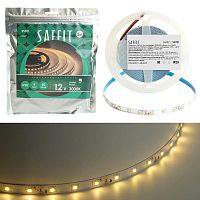 Лента светодиодная SST01 60SMD(2835)/м 6Вт/м 12В 5000х8х1.22мм 3000К IP20 (уп.5м) SAFFIT 55237