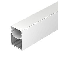 Профиль LINE-S-5075-3000 WHITE L3000 алюм. Arlight 041852