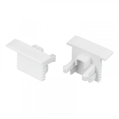 Заглушка SL-MINI-10-F WHITE глухая пластик (комплект) Arlight 049453