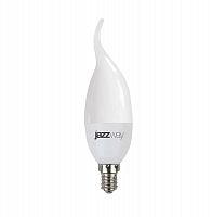 Лампа светодиодная PLED-SP CA37 7Вт свеча на ветру 3000К тепл. бел. E14 530лм 175-265В JazzWay 1027894-2
