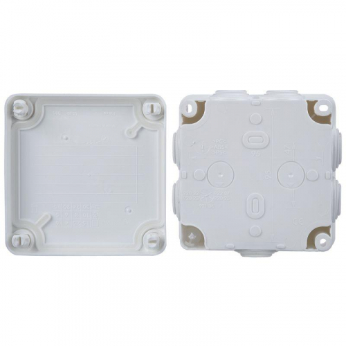 Коробка распределительная 105х105х55мм Plexo IP55 бел. Leg 092023 фото 2