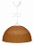 Светильник НСБ 1840/1 "Home" 15 Вт, Е27, коричневый, шнур белый TDM