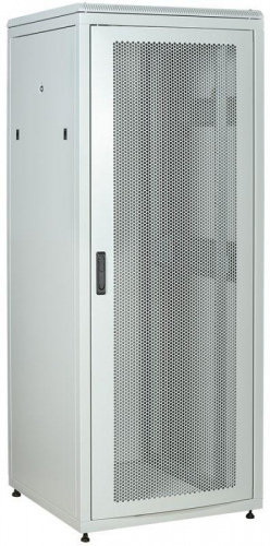 Шкаф сетевой LINEA N 47U 800х800мм перф. передняя дверь задняя металлическая сер. ITK LN35-47U88-PM