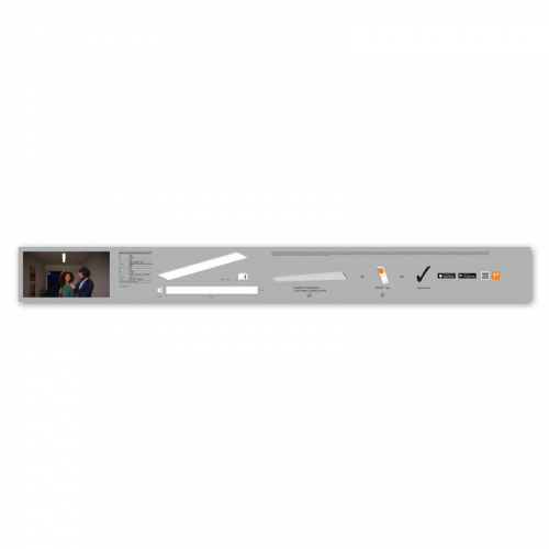 Светильник светодиодный SMART WIFIPLANONFRAMELES120X10RGBTW LEDVANCE 4058075484573 фото 5