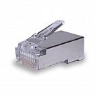 Коннектор 8P8C FTP 5e (RJ-45) (уп.100шт) SUPRLAN 10-0231