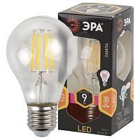Лампа светодиодная филаментная F-LED A60-9W-827-E27 9Вт грушевидная тепл. E27 Эра Б0043433