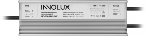 Драйвер для светодиодной ленты 97 420 ИП-360-IP67-24V INNOLUX 97420 фото 2