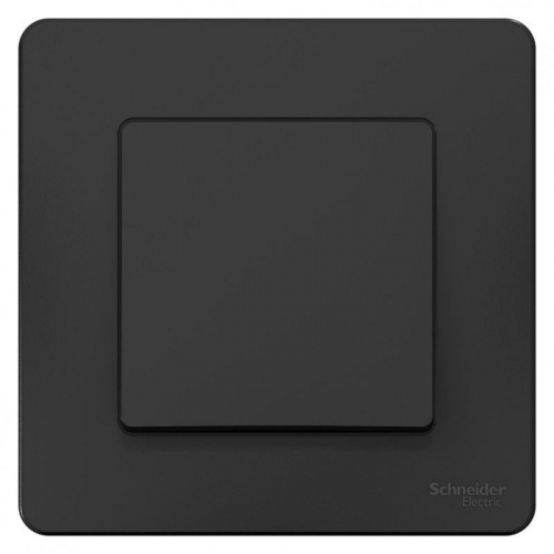 Переключатель проходной 1-кл. СП Blanca 10А IP20 (сх. 6) 250В антрацит SE BLNVS010606 фото 2