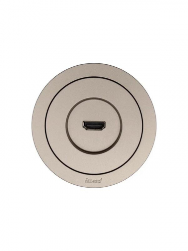 Розетка HDMI 1-м СП OSEN механизм титан LEZARD 743-3788-203 фото 4