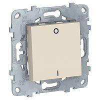 Механизм выключателя 1-кл. 2п 2мод. СП Unica New IP21 (сх. 2) 250В 16AX беж. SchE NU526244