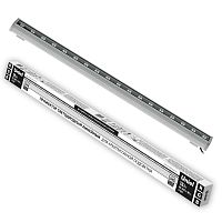 Прожектор светодиодный ULF-L52-18W/RGB/L100 220V IP65 SILVER линейный 1000мм RGB алюм. Uniel UL-00008363