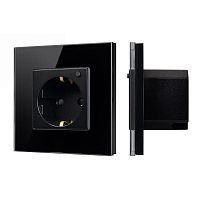 Розетка электрическая 1-м СП SCT-OMALI-EUZB1-PL-BK 16А IP20 240В Zigbee Arlight 050216