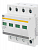 Ограничитель перенапряжения ОПС1-C 4P KARAT IEK MOP20-4-C