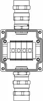 Корпус взрывозащищенный 120х120х90мм 1 Ex e IIC T5 Gb / Ex tb IIIB T95град.С IP66 GRP DKC 1231.031.20.04Y