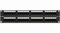 Патч-панель 19дюйм 2UCAT5E 48 портов RJ45 неэкранированная DKC RN5PPU242