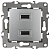 Устройство зарядное USB 12-4110-03 5В-2100мА алюм. ЭРА Б0027493