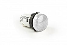 Арматура сигнальная моноблочная 220В с ячеистым стеклом бел. EMAS MBSP220B