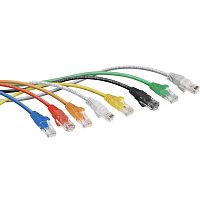 Патч-корд U/UTP кат.6 PC-UTP-RJ45-Cat.6-5m-BL-LSZH 2xRJ45/8p8c неэкранир. LSZH 5м син. Cabeus 11192c