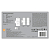 Светильник светодиодный SMART OUTD WIFI CUBEUPDOWN RGBW DG LEDVANCE 4058075478077