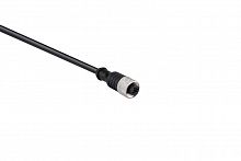Кабель соединительный 2м с гнездом M12х3 ПВХ IP68 EMAS SKM12P3YXV2