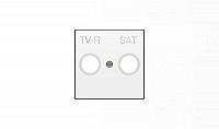 Накладка для TV-R-SAT розетки SKY альп. бел. ABB 2CLA855010A1101