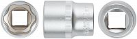 Головка шестигранная CrV 1/2дюйм 22мм FIT 62052