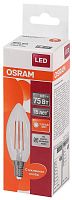 Лампа светодиодная филаментная LS CL B75 6W/827 FIL E14 230В OSRAM 4058075217805