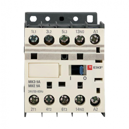 Мини-контактор МКЭ 9А кат. 24В AC 1НО PROxima EKF Mctr-s-9-24 фото 4