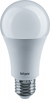 Лампа светодиодная 61 200 NLL-A70/А60-15-230-2.7K-E27 15Вт грушевидная матовая 2700К тепл. бел. E27 1125лм 176-264В Navigator 61200