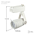 Светильник трековый TR12-GU10 MR16 1ф WH бел. Эра Б0044273