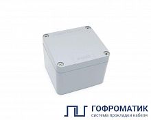 Коробка ответвительная 80х75х60 IP66/67 алюм. ГОФРОМАТИК zeta30390