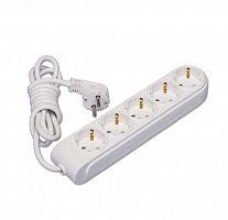 Удлинитель 5х5м с заземл. 16А IP20 защ. шторки Makel N5210063