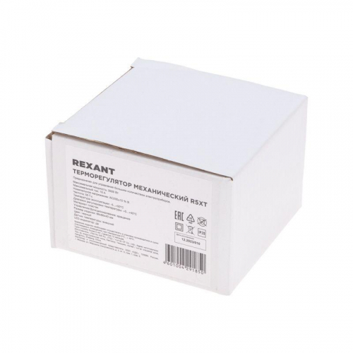 Терморегулятор механический R5XT 3.5кВт черн. Rexant 51-0593 фото 4