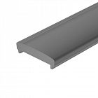 Экран FLOOR18-H15-3000 BLACK пластик (уп.3м) Arlight 045680